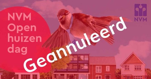 NVM Open Huizen Dag oktober 2020 geannuleerd